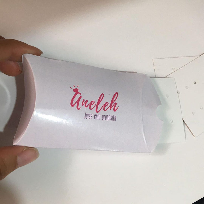 Mini Embalagem Almofada Personalizada - CXE