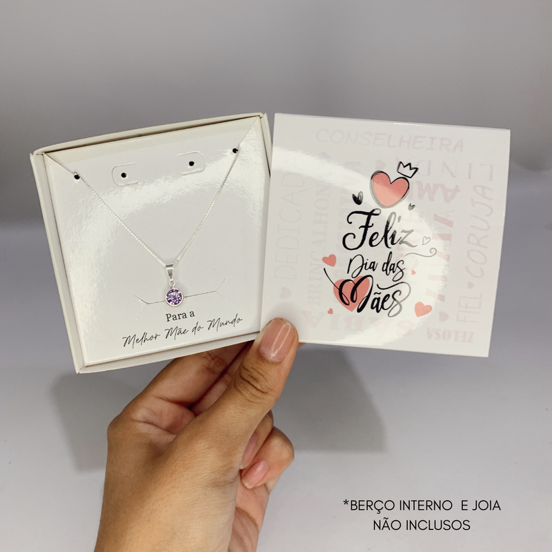 Caixinha Dia das Mães - Feliz Dia das Mães - 10un