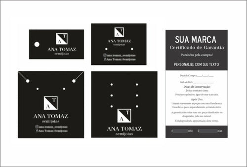 Kit Tag Economica e Certificado