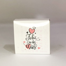 100un Kit 1 Feliz Dia das Mães - Caixinha + Tag Multiuso Grande  + Cartão