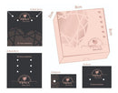 Kit Tag Economica com Embalagem Basculante Quadrada Pequena - COM SEU LOGO