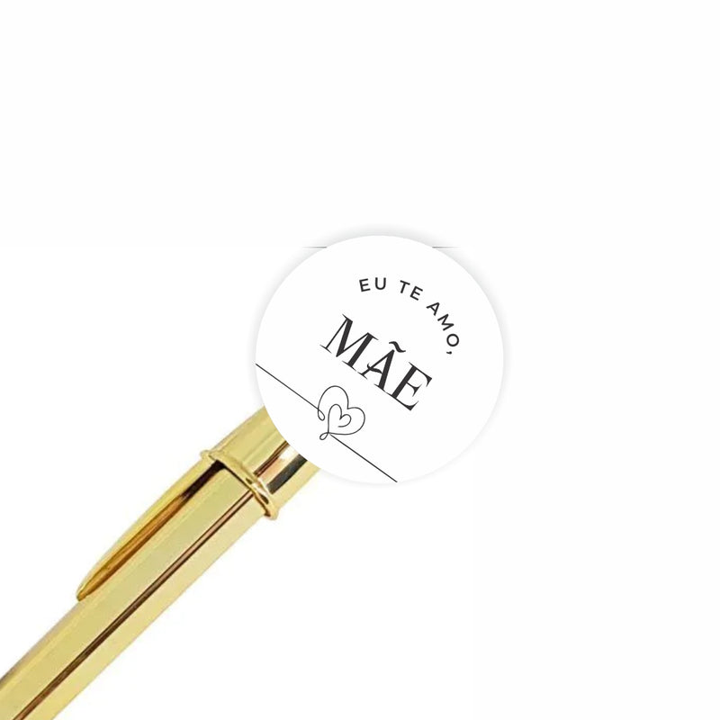 Adesivo 2,5 cm - Especial Dia das Mães - 120 un