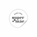 Adesivo 2,5 cm - Especial Dia das Mães - 60 un