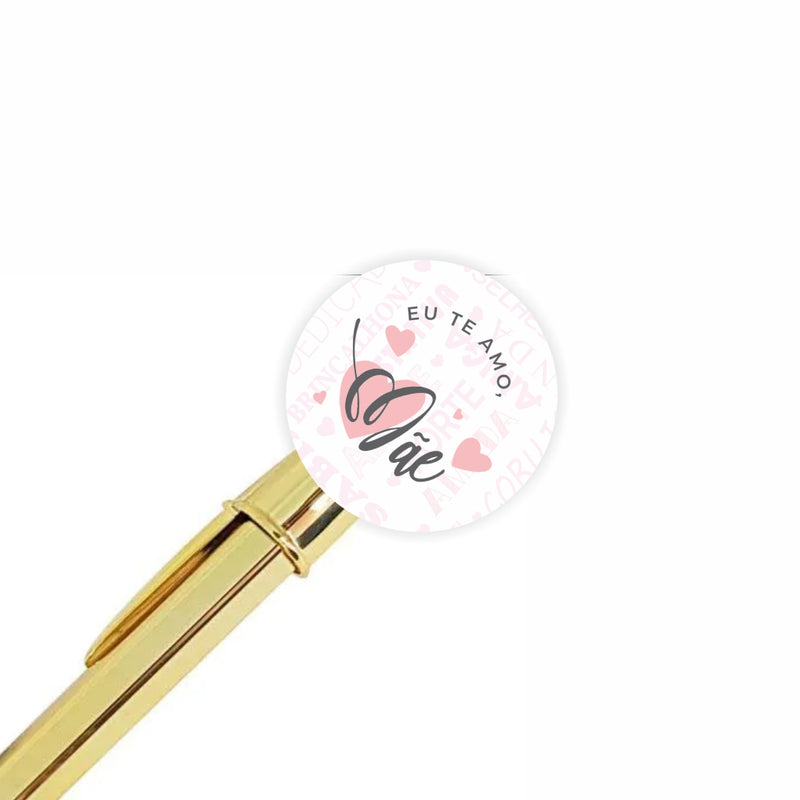 Adesivo 2,5 cm - Especial Dia das Mães - 120 un
