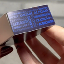 Mini Caixinha de Natal + Vela Premium  em Formato de Flor