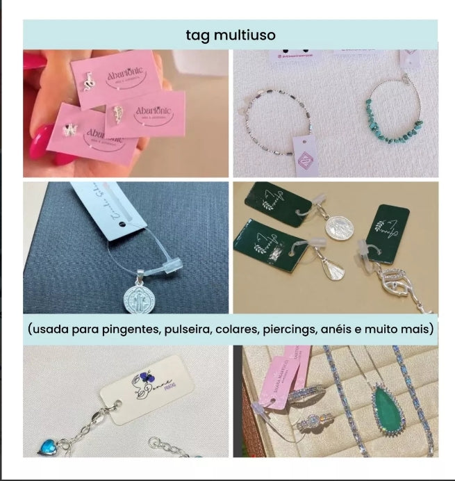 Tag Multiuso - COM O SEU LOGO - TACR