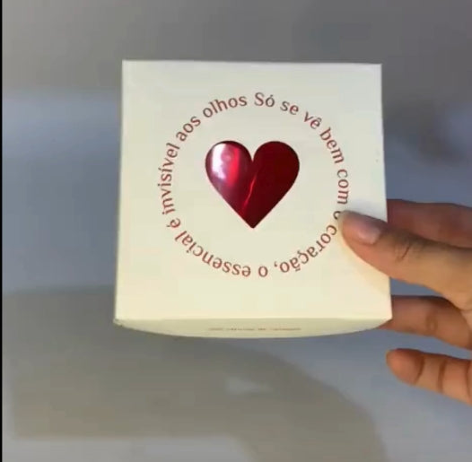 Caixinha com Tampa Personalizada 10x10x3,8 cm - COM O SEU LOGO