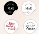 Adesivo 2,5 cm - Especial Dia das Mães - 60 un