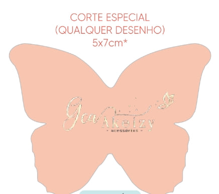 Adesivo Vinílico Corte Especial 5x7cm - COM O SEU LOGO - ADCE5X7