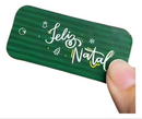 Mini Tag Feliz Natal - 100 Un