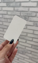 Card Cuidados com a Peça 8x5cm  -  Pronta Entrega