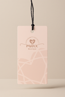 Card com Furo - Somente  Frente  - COM O SEU LOGO - CCFUSF