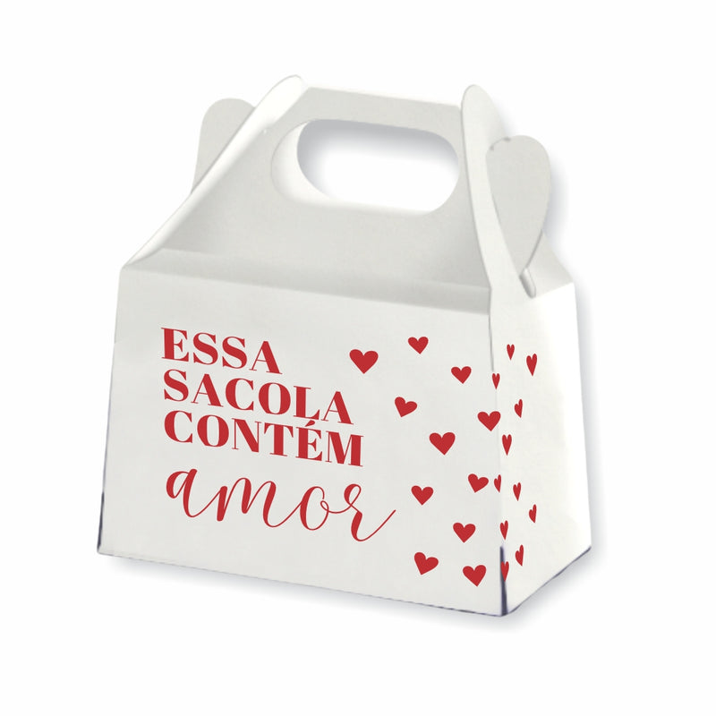 25un Mini Sacolinha - Especial Dia dos Namorados - contém amor