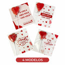 24un Card com Pirulito - Dia dos Namorados