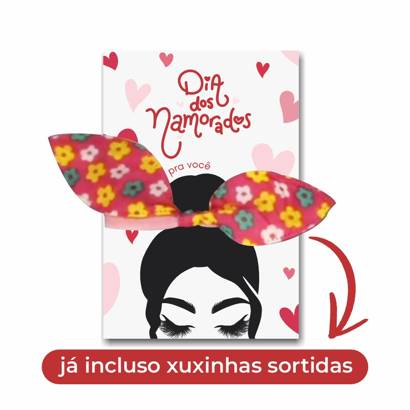 10un Kit 3 O amor está no ar  - Caixinha P +Sacolinha  + Cartão