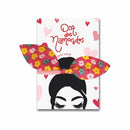 100un Kit 3 O amor está no ar - Caixinha P +Sacolinha  + Cartão
