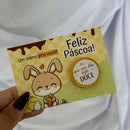Card Moeda Páscoa - Coelhinho