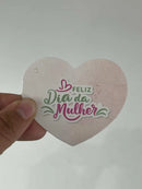 Cartão De/Para Dia Da Mulher Com Furo P/ Presente