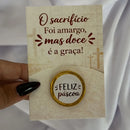 Card Moeda Páscoa - O Sacrificio