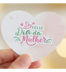 Cartão De/Para Dia Da Mulher Com Furo P/ Presente