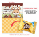Card Para Bombom Coelho Páscoa Mimo