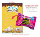 Card Para Bombom Mimo Páscoa