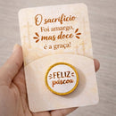 Card Moeda Páscoa - O Sacrificio