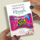 Cartão para bombom Lembrancinha Dia Mulher - Cliente mimo