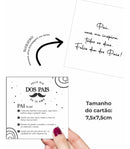 25 Un Cartão Dia Dos Pais Brinde Mensagem Agradecimento Mimo
