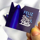 250 Mini Cartão Tag Motivacional Mensagem Feliz Dia Dos Pais