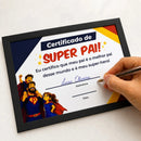 50 Quadro Melhor Pai Do Mundo Lembrancinha Escolar Moldura