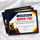 50 Quadro Melhor Pai Do Mundo Lembrancinha Escolar Moldura