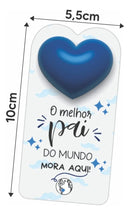 100un Cartão Dia Dos Pais Mimo Brinde Lembrancinha Com Imã