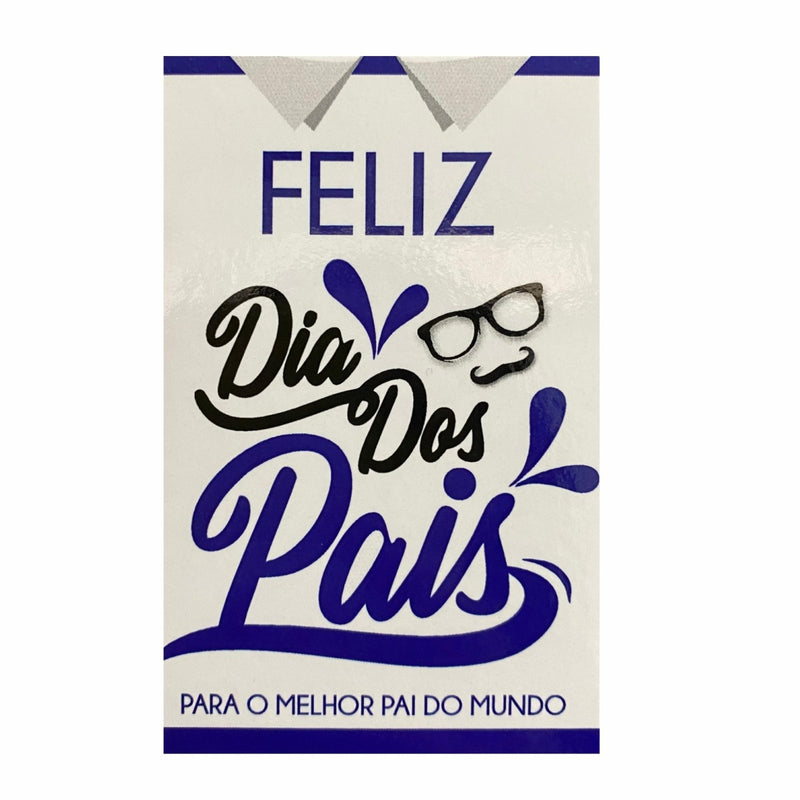 Cartão Feliz Dia dos Pais  - Edição dia dos Pais
