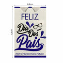 Cartão Feliz Dia dos Pais  - Edição dia dos Pais
