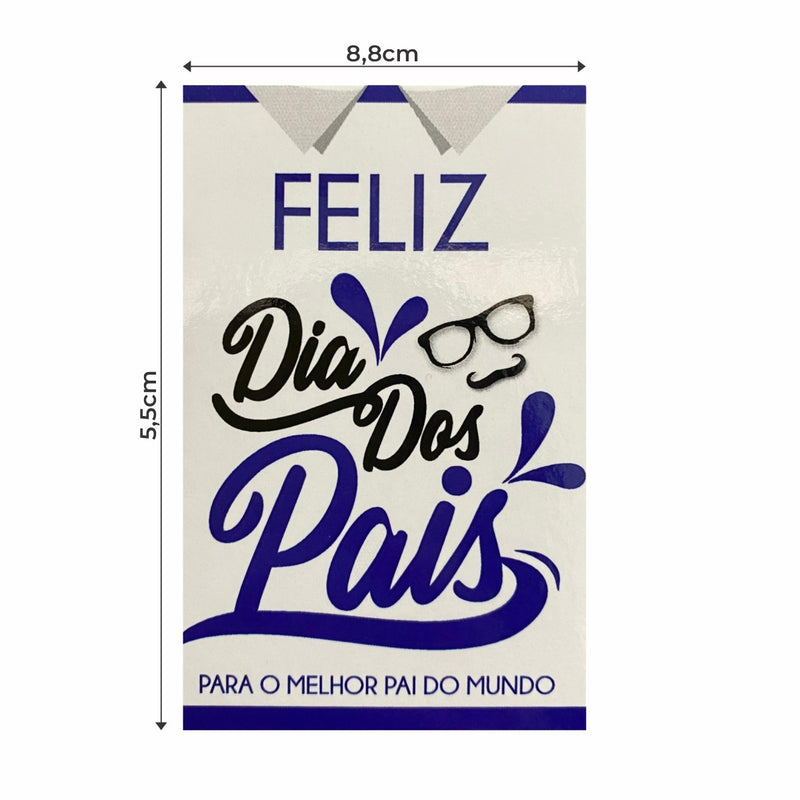 Cartão Feliz Dia dos Pais  - Edição dia dos Pais