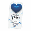 Cartão com Coração O Melhor Pai Pai do Mundo  - Edição dia dos Pais