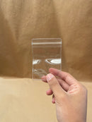 Saco Ziplock Em PVC Transparente - Diversos Tamanhos