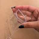 Saco Ziplock Em PVC Transparente - Diversos Tamanhos