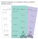 Tag Semaninha Personalizada - TS