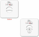 Tag Berloque 5x5cm -Especial Dia das Mães - Modelo Feliz Dia das Mães