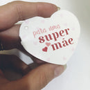 Mini cartão - Super Mãe