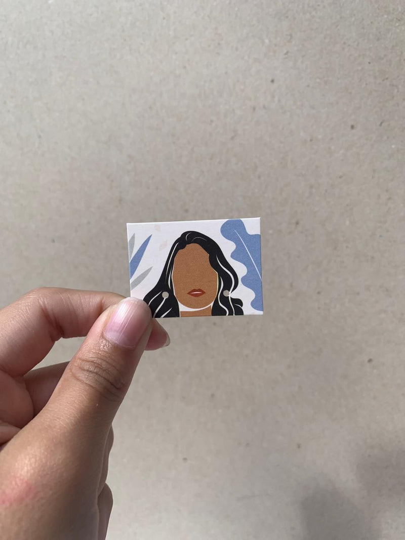 Tag para Brinco Mulher - 25un