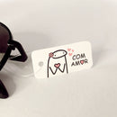 Mini Tag Anel Com Amor - 25un
