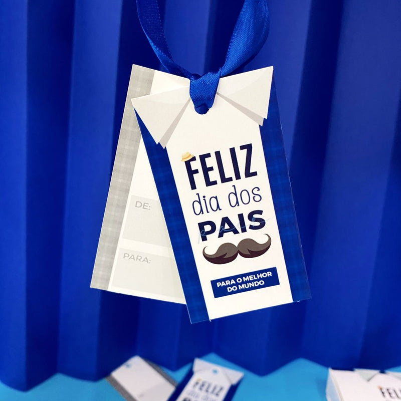 Tag Dia dos Pais - Feliz Dia dos Pais - 25un