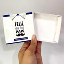 Caixinha Dia dos Pais - Feliz Dia dos Pais - 100un