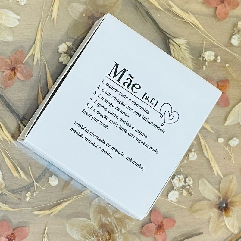 Caixinha  Dia das Mães - Tamanho P 5,5x5,5x2,5cm - 25un