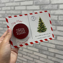Cartão Natalino + Vela Aromática - Coleção Natal