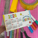 Mini Calendário - Volta as Aulas