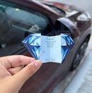 Cartão Divulgação Criativa para carro - Diamante - Pronta Entrega
